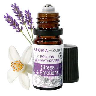 Aroma Zone - Stress & Emotions 減壓舒緩緊張精油配方｜滾珠瓶 5ml - 平行進口