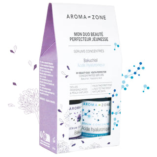 Aroma Zone - 抗衰老去皺濃縮精華(玻尿酸精華 + 補骨脂酚精華) 套裝 - 平行進口