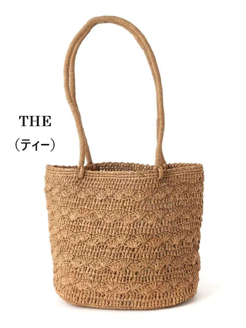 IVAHONA - 馬達加斯加手織|手提鏤空手袋 - 平行進口