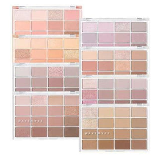 WAKEMAKE - 柔霧經典16色眼影盤|5色選 - 平行進口