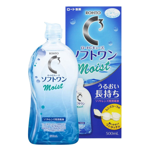 樂敦 - C3多功能隱形眼鏡清洗液 500ml|保濕型