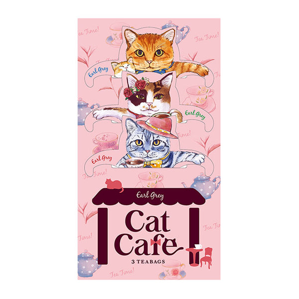 Hook Tea - Cat Cafe 伯爵茶包 3入 - 平行進口