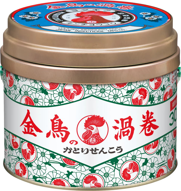 Kincho - 金鳥の渦巻天然蚊香|7小時|30個入 - 平行進口