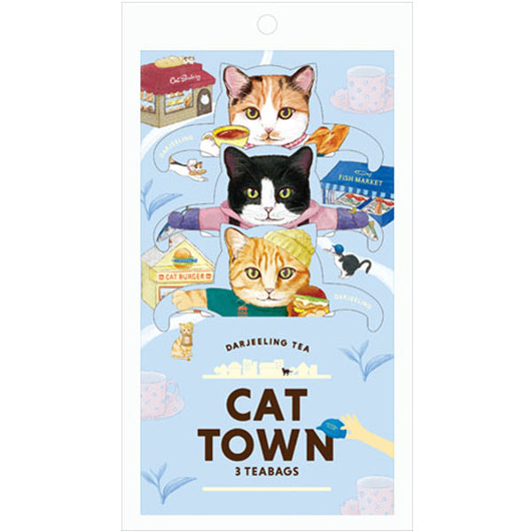 Hook Tea - Cat Town 大吉嶺紅茶 3入 - 平行進口