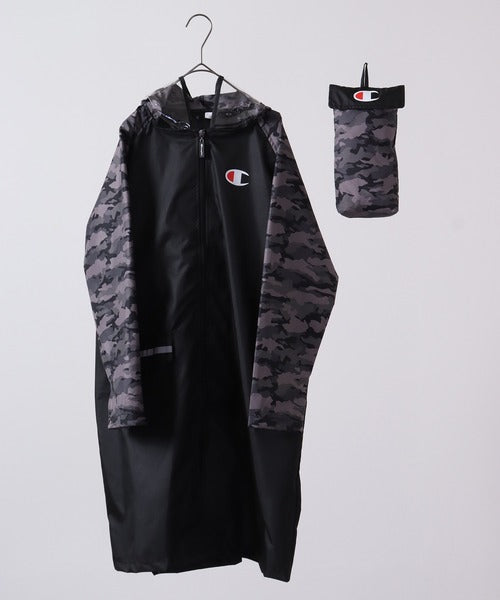 日本代購 - 【現貨】Champion 迷彩中童雨衣 - 平行進口