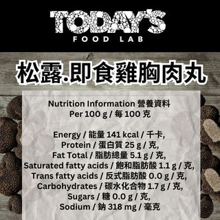Today's Food Lab - 即食雞胸 & 雞肉丸試食套裝|每款口味各一