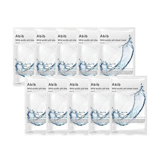 Abib  - 弱酸性水庫補水面膜 10片 - 平行進口