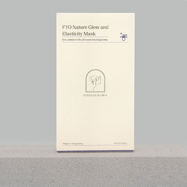 FYO - 彈性緊緻面膜 Nature Glow & Elasticity Mask 5片