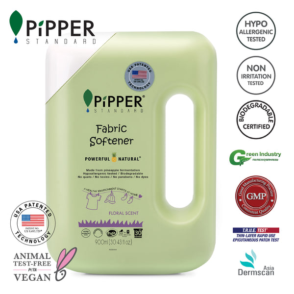 PiPPER Standard - 鳳梨酵素衣物柔順劑 900ml| 花香