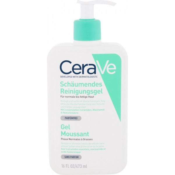 CeraVe - 清爽泡沫潔膚露 Foaming Cleanser 473ml (包裝隨機)- 平行進口
