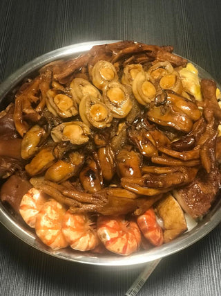 蔥明媽 - 「預訂」冬至 鮑魚 大蝦 金蠔福星高照 盆菜 4/6/10人份