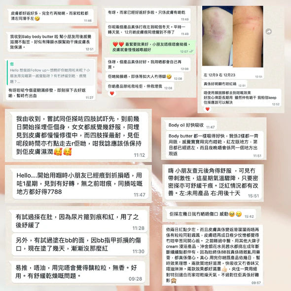 CUBED - 兒童濕疹紓緩護理油 Kids Body Oil 30ml