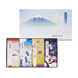 Maruesu - 御香 四季の香 線香|四種味道 20g x4 - 平行進口
