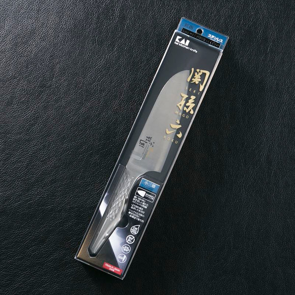 貝印 Kai - 日本製關孫六|不鏽鋼一體成形|三德刀 145mm - 平行進口