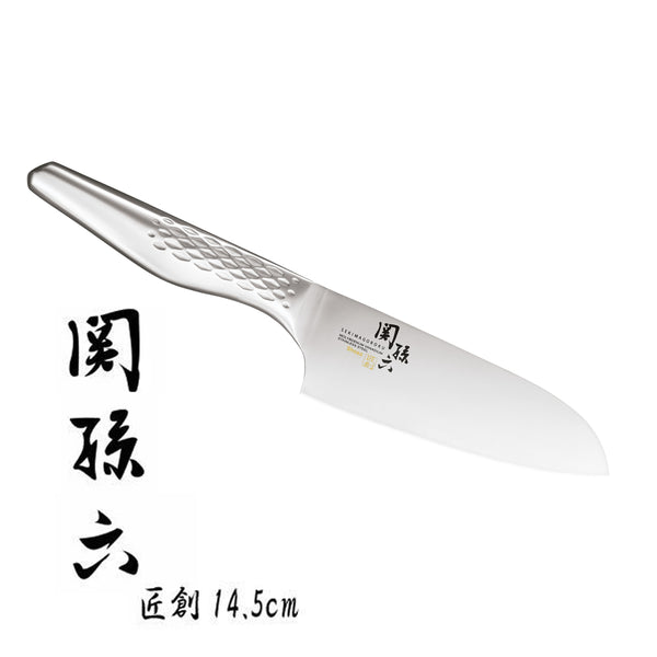 貝印 Kai - 日本製關孫六|不鏽鋼一體成形|三德刀 145mm - 平行進口