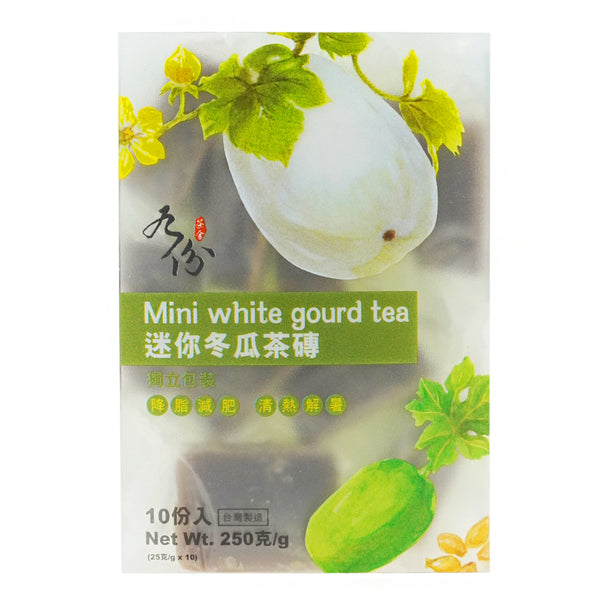 九份茶舍 - 迷你冬瓜茶磚 25g x 10 (獨立包裝)