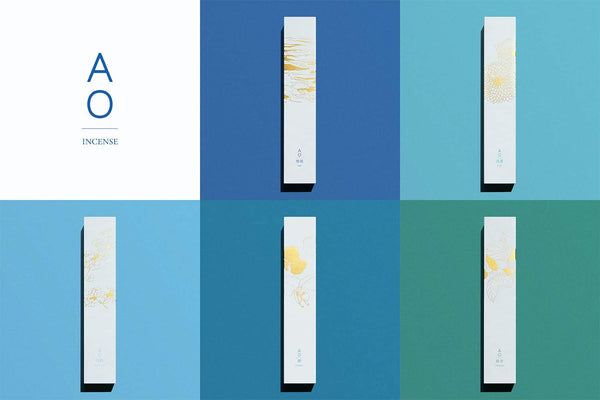 AO - 白群線香 30支|附香立 - 平行進口