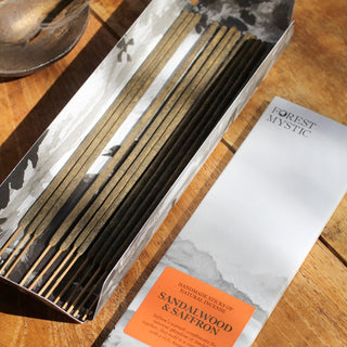 Forest Mystic - 喜馬拉雅山手工製線香|Sandalwood & Saffron 25g