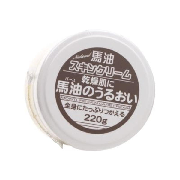 Loshi - 天然滋潤馬油幼滑護膚乳霜 220g - 平行進口 - 同人辦館 Our HK Mall