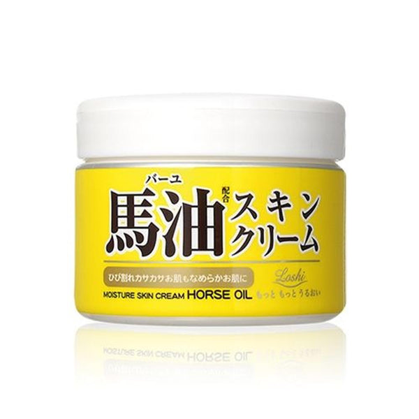 Loshi - 天然滋潤馬油幼滑護膚乳霜 220g - 平行進口 - 同人辦館 Our HK Mall