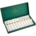 MINTON - 鍍金陶瓷點心蛋糕叉茶匙禮盒 10件組
