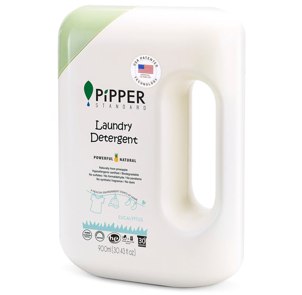 PiPPER Standard - 天然菠蘿酵素 洗衣液 900ml | 尤加利葉香