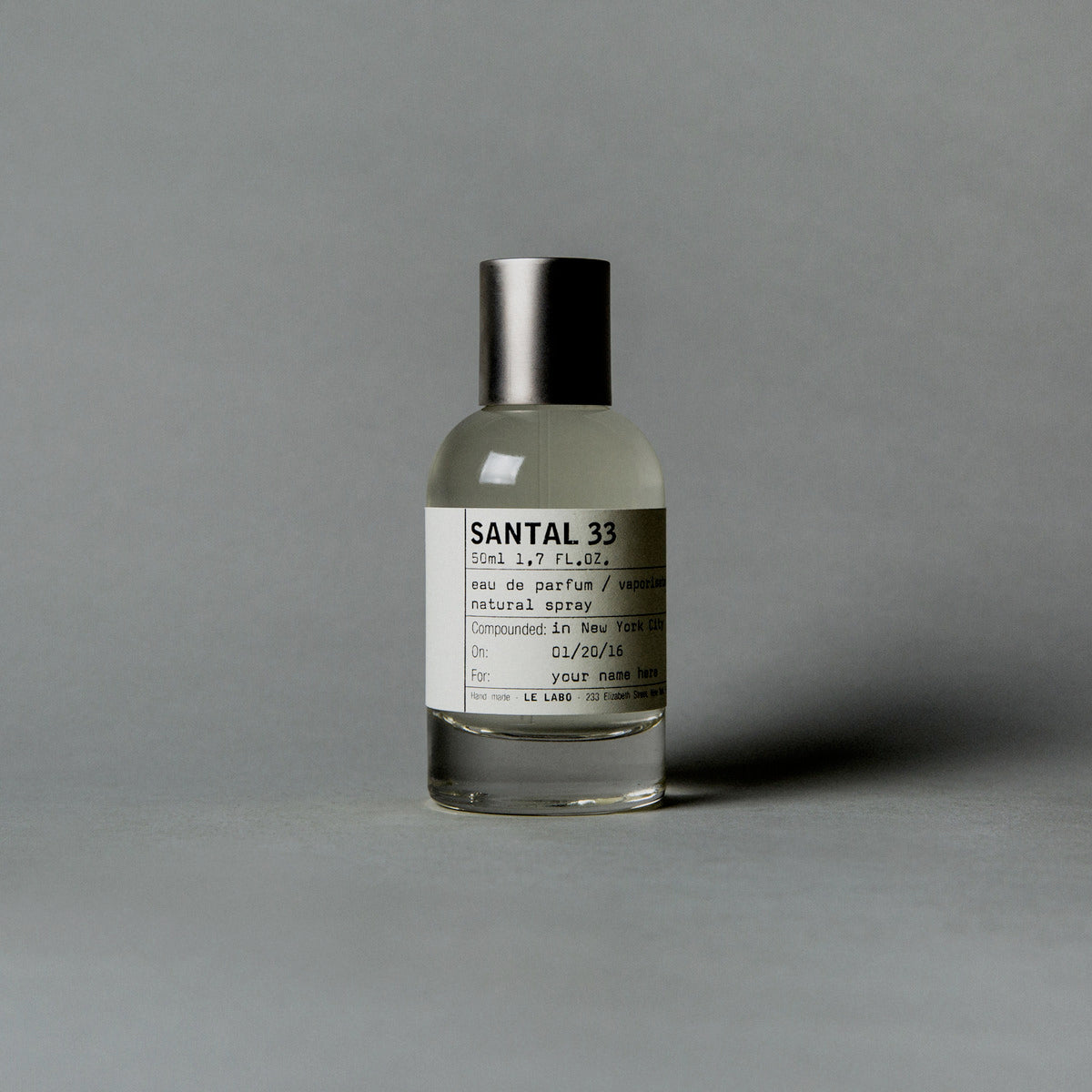 LE LABO - 預訂| 完美香氣SANTAL 33 淡香精EAU DE PARFUM 50ml/100ml