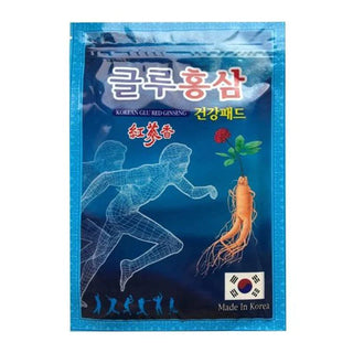 Glu - 韓國紅蔘漢方貼 20片裝|冷感 - 平行進口