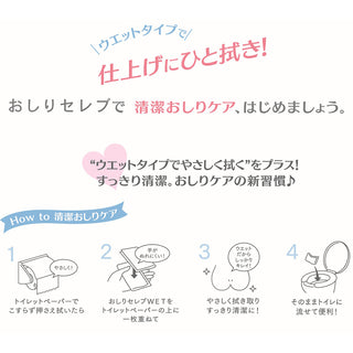 Nepia - 可沖走超柔軟|濕廁紙|替換裝 60枚入 - 平行進口