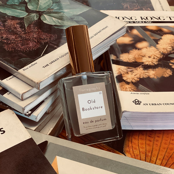 Floriography - 香港製造|No.01 Old Bookstore EDT 街角舊書店 淡香水 10ml/30ml