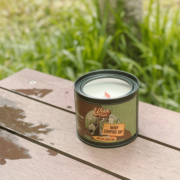 The Wax Can - Rainy Camping Day 雨中露營 香薰蠟燭 140g