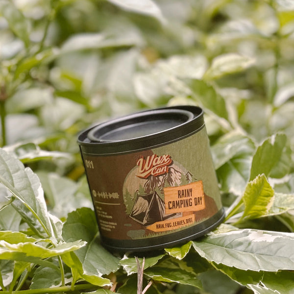 The Wax Can - Rainy Camping Day 雨中露營 香薰蠟燭 140g