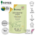 PiPPER Standard -【2包】天然鳳梨酵素洗碗液補充裝 750ml｜柑橘香