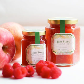 Jam Story 果醬二三事 -【Sugar-free】無糖蘋果紅莓果醬 Raspberry Apple Jam 100g 此日期前最佳：2024年4月24日