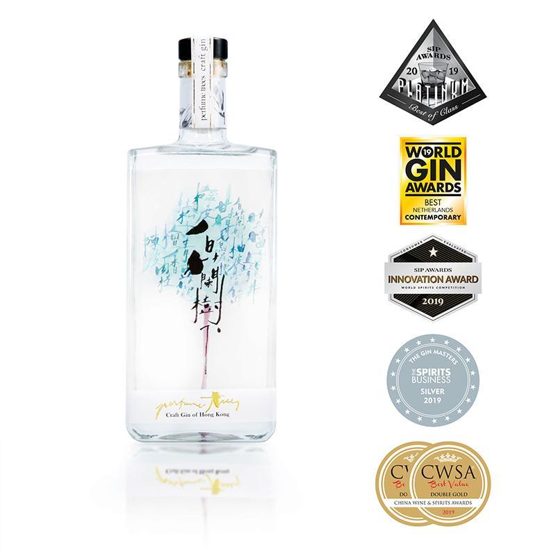 香港本土風味：白蘭樹下 Gin 毯酒 500ml ABV 45% – 香江的夏日回憶