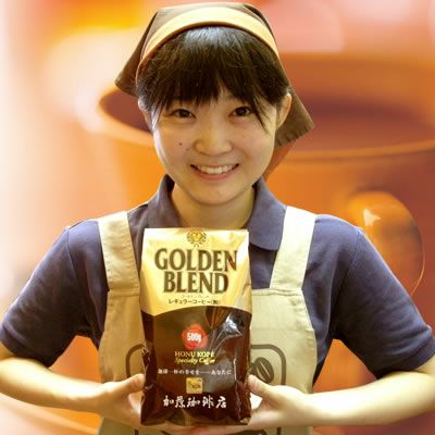 Honu 加藤咖啡 -  Golden Blend 黃金綜合精品咖啡豆 500g - 平行進口