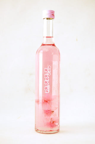 吉野物語 - 櫻花酒 500ml ｜日本北岡本店 含有花瓣整朵櫻花利口酒