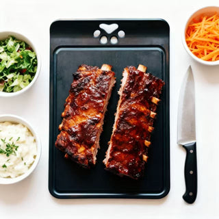 安妮美食 - 環保稻殼製防菌砧板「中碼」