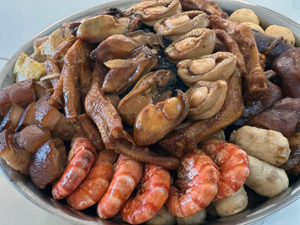 蔥明媽 - 「預訂」冬至 鮑魚 大蝦 金蠔福星高照 盆菜 4/6/10人份