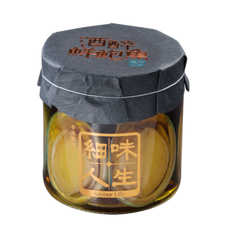 細味人生 - 【香港製造】｜酒醉鮮鮑魚1100g (6-8隻裝)｜香港製造冷藏即食前菜
