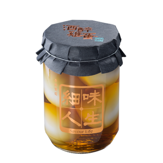 細味人生 - 經典花雕醉蛋 (4隻入)｜香醇花雕、糖心細膩｜香港製造・職人手作