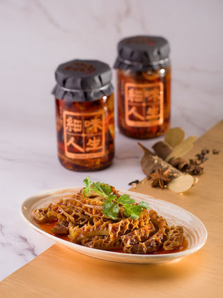 細味人生 - 【香港製造】| 川味麻辣金錢肚 250g |  秘製辛香．爽口入味