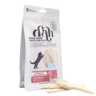 dah - 天然凍乾原塊鴨胸  | 清熱去淚痕 40g