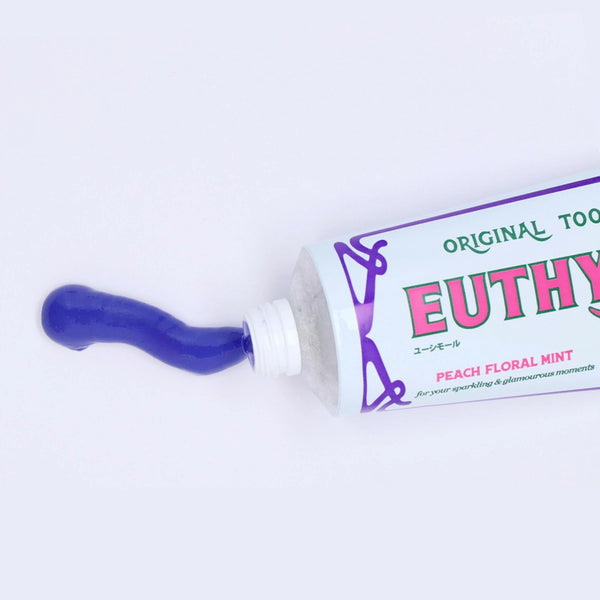 EUTHYMOL - 白桃花香薄荷 美白corrector 牙膏 106g - 平行進口