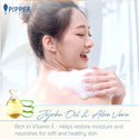 PiPPER Standard - 有機蘆薈鳳梨酵素保濕舒敏淋浴露 300ml