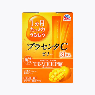 Earth - 胎盤素C美容果凍啫喱 芒果味 31支｜滋補養顏 隨時補充膠原蛋白