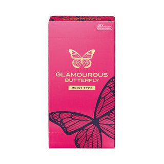 JEX - 日本版 水潤 魅力蝴蝶安全套 6個裝 - 平行進口