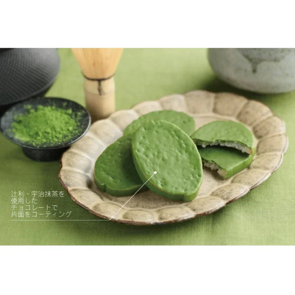 辻利 - 已截單｜京茶烤麵包脆片 (抹茶/焙茶) 5件