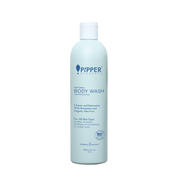 PiPPER Standard - 有機蘆薈鳳梨酵素保濕舒敏淋浴露 300ml