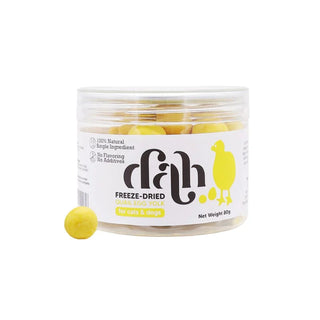 dah - 天然凍乾鵪鶉蛋黃 | 亮澤毛髮 80g